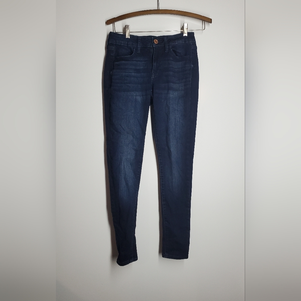 So Good for Life Girl's blue jean low rise jeggings.  Size 3/26W